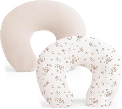 Konssy 2 Pack Nursing Pillow Covers, Soft Stretchy Cover for Breastfeeding - Amazon.sa Price Tracker