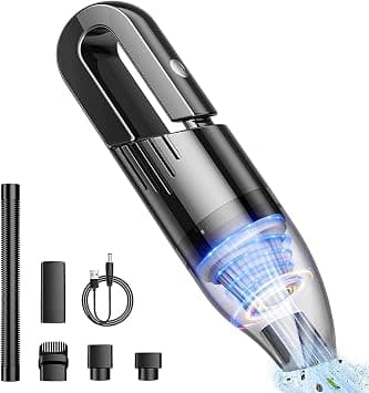 KASTWAVE Handheld Vacuum Cordless Mini Protable Car Vacuum for Quick Cleaning Hand Held vacuuming, Dust Buster Cordless Rechargeable for Car Home and Office on Amazon - Best Deal Finder