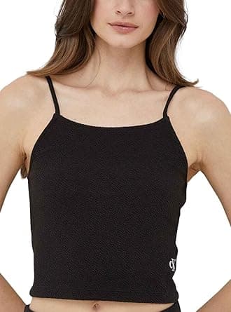 Calvin Klein Jeans Women's Slub Rib Strappy Western on Amazon.ae - Price Tracker