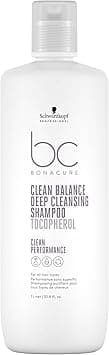Schwarzkopf Bc Bonacure Clean Balance Deep Cleansing Shampoo 1000 Ml on Amazon.ae - Price Tracker