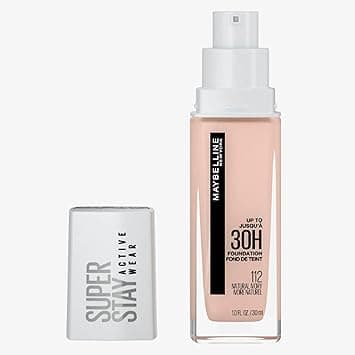 Maybelline Super Stay Full Coverage Liquid Foundation Active Wear Makeup, Up to 30Hr Wear, Transfer, Sweat & Water Resistant, Matte Finish, Natural Ivory, 1 Count on Amazon.ae - Price Tracker