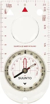 Suunto A-30 Compass, Northern Hemisphere, Compact Compass for Easy Use, Metric/Imperial Scale, Accurate Compass for Hiking & Orienteering, Magnifying Len & Luminescent Marking on Amazon - Best Deal Finder