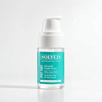 The Solved Skin Spot Fade Advanced Repair Serum with 8% Solubilized Azelaic Acid & 4% Niacinamide for Post-Acne Marks, Redness, Pigmentation & Even Tone | Gentle, Lightweight Face Serum for Sensitive on Amazon.ae - Price Tracker