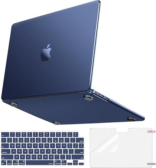 MOSISO Compatible with MacBook Air 13 inch Case M5 2026 M4, Midnight Clear on Amazon.ae - Price Tracker