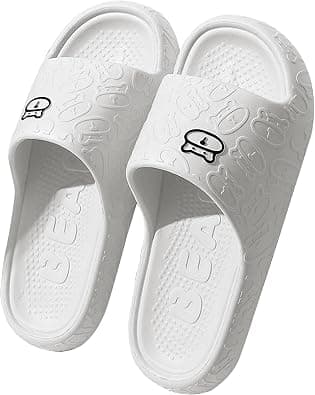 Homarket Indoor Non-Slip Slippers, Women Quick Drying Shower Sandals with Ultra Soft EVA Material, Open Toe Slippers on Amazon.ae - Price Tracker