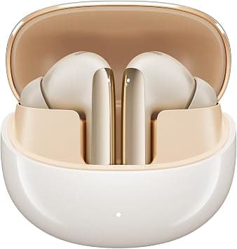QCY MeloBuds Pro Adaptive Noise Cancelling Wireless Earbuds, 46 dB Smart ANC Reduce Noise by Up to 99%, LDAC Hi-Res Sound Bluetooth Earphones, Personalized Spatial Audio, AI Clear Voice, 34H Playtime on Amazon.ae - Price Tracker