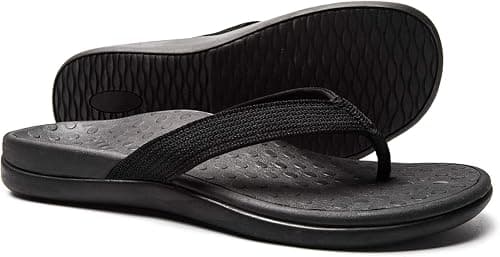 LLSOARSS Plantar Fasciitis Feet Sandal with Arch Support - Best Orthotic flip Flops for Flat Feet,Heel Pain- for Women on Amazon.ae - Price Tracker