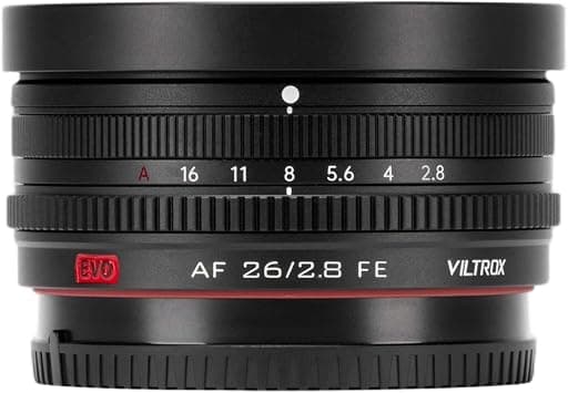 VILTROX 26mm F2.8 EVO Pancake Lens for Sony E on Amazon.ae - Price Tracker
