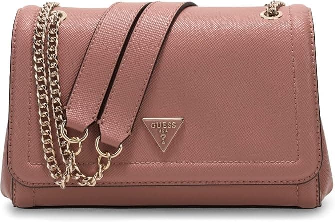 GUESS Womens Noelle Flap Convertible Crossbody Handbag على Amazon.ae - متتبع الأسعار
