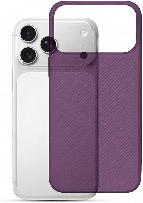 MARGOUN for iPhone 17 Pro Max Case Air Skin Line with Bumper All Around Full Protection Ultra Slim 0.3mm Thickness 4g Feather Weight (Purple, iP 17 Pro Max) on Amazon.ae - Price Tracker