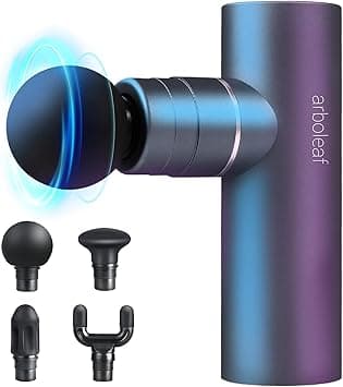 arboleaf Mini Massage Gun, Percussion Deep Tissues Muscle Massager, Travel Massage Gun, Portable Handheld Massager, Ultra-Quiet Compact Massager for Sports, Office, Home, Perfect for Pain Relief on Amazon.ae - Price Tracker