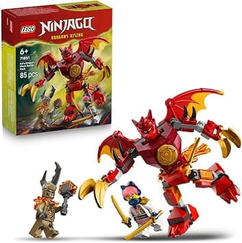 LEGO NINJAGO Kai's Dragon Mech Battle Pack 71851 | Ninja Toy, Action Figure, 3 Minifigures & Katanas, Building Set, Birthday Gift for 6+ Year Old Boys & Girls, 85 Pieces - Amazon.sa Price Tracker