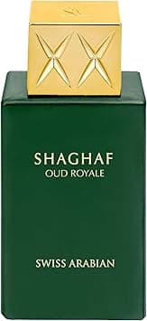 Swiss Arabian Shaghaf Oud Royale Eau de Parfum, 75ml, Premium Quality Perfume, Women and Men’s Fragrance, Spicy, Oud, Aromatic, Luxurious Blend Perfumes for Men and Women on Amazon.ae - Price Tracker