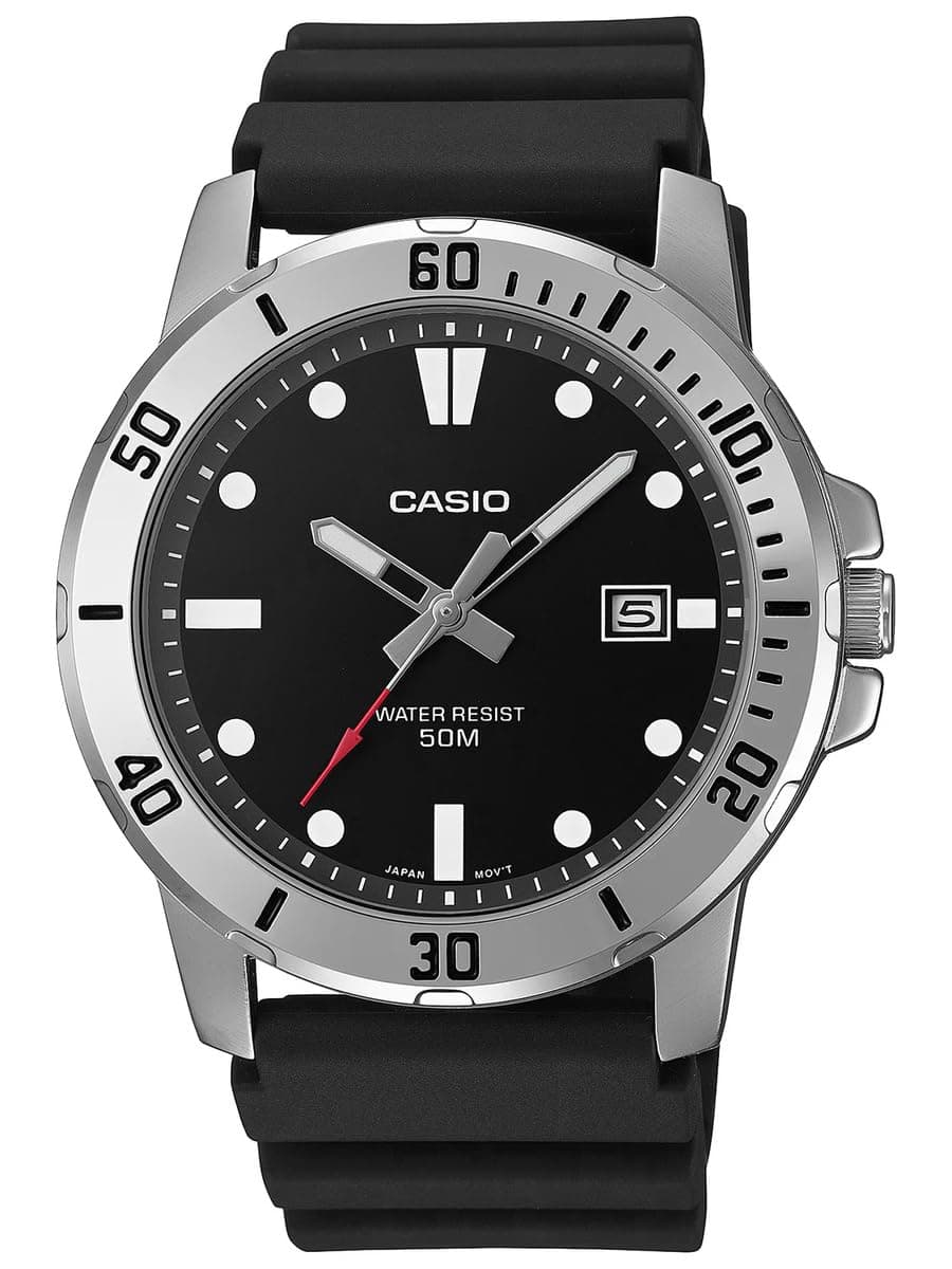 Casio Herren-Armbanduhr, MTP-VD01-1EVUDF, schwarzes Zifferblatt on Amazon.ae - Price Tracker