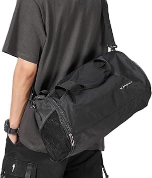 SYCNB Large Sports Gym Bag for Men Women with Wet Pocket & Shoes Compartment,Travel Duffel Bag, Black(Shoe compartment), Large on Amazon - Best Deal Finder
