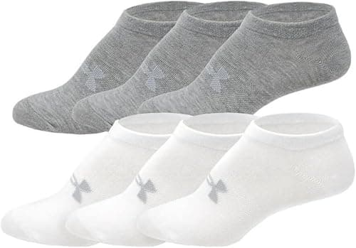 Under Armour UA Training Women's No-Show Socks, Medium Size, 6 Pairs on Amazon - Best Deal Finder
