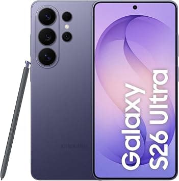 Samsung Galaxy S26 Ultra Cobalt Violet, 256GB Storage, AI Phone, 12GB RAM, Customized AP, Built-in Privacy Display, Photo Assist, 200MP Camera, 5000mAh Battery, UAE Version, 1 Year Warranty on Amazon.ae - Price Tracker