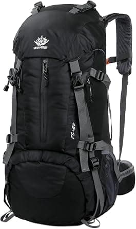 WoneNice 50L(45+5) Waterproof Hiking Backpack - Outdoor Sport Daypack with Rain Cover on Amazon.ae - Price Tracker