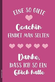 Geschenk für Coach: A5 Notizbuch liniert für beste Coaching Danke Geschenkidee an Trainerin Teamcoach und Businesscoach Kleinigkeit zum Geburtstag Jubiläum und Abschied nach Training und Mentoring on Amazon - Best Deal Finder