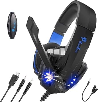 Wired Over Ear Gaming Headphones K20 with Mic, Compatible with Ps4, Xbox One, Nintendo Switch, Pc, Mac, Laptop, Black (Renewed) on Amazon - Best Deal Finder