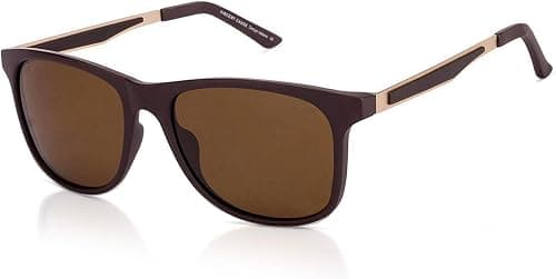 Vincent Chase Eyewear By Lenskart | Full Rim Wayfarer Branded Latest and Stylish Sunglasses | Polarized and 100% UV Protected | Men & Women | Large | VC S11113-Pack of 1 on Amazon - Best Deal Finder