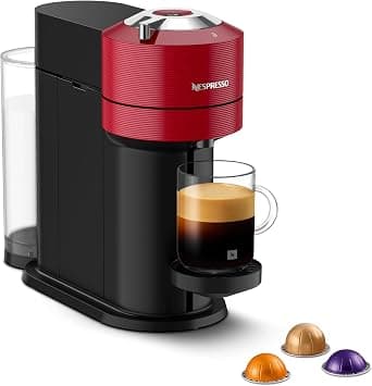 Nespresso Vertuo Next Coffee Machine by Nespresso - Cherry Red Design, Advanced Brewing Technology, UAE Version on Amazon.ae - Price Tracker