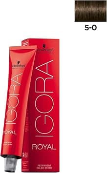 Schwarzkopf Igora Royal Permanent Color No. 5 (Light Brown) 60 Ml on Amazon.ae - Price Tracker