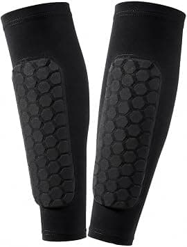 Soccer Shin Guards 1 Pair, Compression Sleeves with Honeycomb Padding for Kids Teens Adults, Lightweight Football Shin Pads for Running Basketball Cycling Outdoor Sports on Amazon.ae - Price Tracker