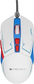 ZEBRONICS Newly Launched Astro Premium Gaming Mouse with Upto 7200 DPI, 7 Buttons, Braided Cable, High Resolution Sensor, Windows Software with RGB LED Light Modes on Amazon - Best Deal Finder