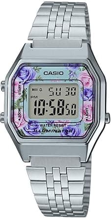 Casio Women Digital Watch With Stainless Steel Bracelet La680Wa-1B on Amazon.sa - Price Tracker