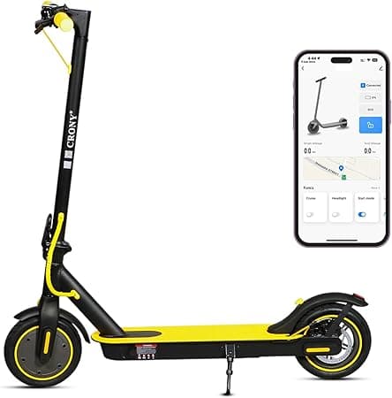 CRONY M365 Foldable Electric Scooter, Lightweight Commuter Scooter for Adults Kids, 250W Motor, Smart App Control, 25-45KM/H Max Speed, 10-25KM Range on Amazon.ae - Price Tracker