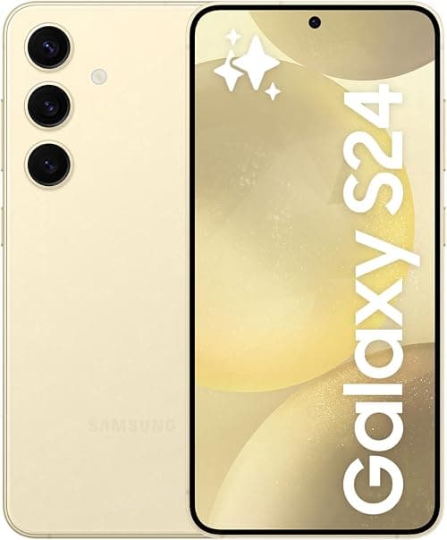 Samsung Galaxy S24 AI Phone, 128GB Storage, Amber Yellow, 8GB RAM, Android Smartphone, 50MP Camera, Long Battery Life (UAE Version) on Amazon.ae - Price Tracker