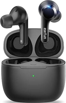 EarFun Bluetooth Headphones, Air In Ear Headphones Bluetooth with 4 Mics Noise Shielding, Stereo Bass, Volume Control, In-Ear Detection, 35 Hours Battery, Touch Control, IPX7, Pure Red on Amazon.ae - Price Tracker