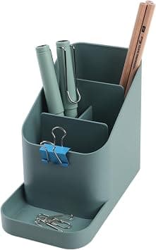 BLUE GINKGO Desk Holder Organizer - Office Organization | Desk Supplies, Pencil Holder, Pen Holder for Desk | Office Desk Accessories (Made in Korea) - Green on Amazon.ae - Price Tracker