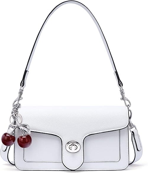 Purses for Women Trendy Crossbody Bags Leather Designer Handbags Travel Shoulder Cherry Bags Charm with 2 Straps on Amazon.ae - Price Tracker