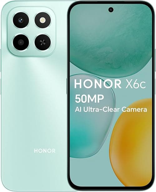 Honor X6c DUAL-SIM 128GB ROM + 6GB RAM (GSM Only | No CDMA) Factory Unlocked 4G/LTE Smartphone (Ocean Cyan) - International Version on Amazon.ae - Price Tracker