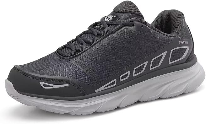 SKYVIEW Mens Sports Shoes Tennis Athletic Fashion Sneakers Lightweight Breathable Non Slip Walking Jogging Workout Gym Running Footwear on Amazon - Best Deal Finder