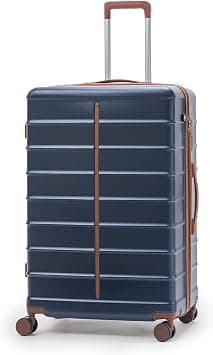 Assembly Polycarbonate Check-in Luggage| Hard Shell Lightweight Trolley Bags with Keyless TSA Lock and Silent Spinner Wheels (Odyssey), Ocean Blue, 28 Inches, Trolley Case on Amazon - Best Deal Finder