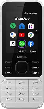 Nokia 6300 4G 2.4 Inch UK SIM Free Feature Phone with WhatsApp and Google Assistant (Single SIM) - White on Amazon.ae - Price Tracker