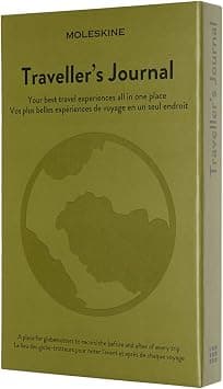 Moleskine Passion Journal - Travel | Large 5" x 8.25" 400-page travel journal with guided trip planning, itineraries, and dated sections through year-end 2025. - متتبع أسعار Amazon.sa