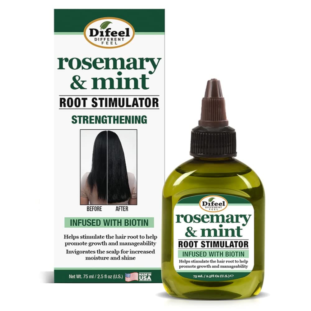 Difeel Rosemary and Mint Root Stimulator with Biotin 74ml - Hair Growth Scalp Treatment, Rosemary Mint Oil for Hair Growth (FSSH52-RMT25) on Amazon.ae - Price Tracker
