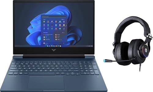 HP 2023 Latest Victus 15 Gaming Laptop 15.6'' FHD 144Hz 13Th Gen Core i5-13420H 32GB 1TB NVIDIA GeForce RTX 3050 6GB Graphics Backlit Eng Key WIN11 Blue With FREE Headset (Victus 15-FA1093DX) on Amazon - Best Deal Finder