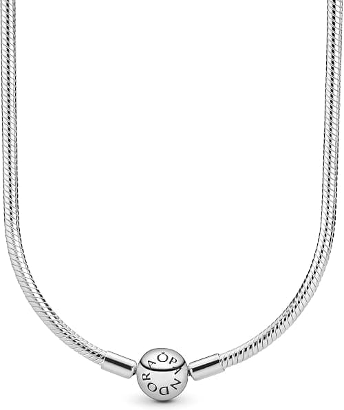 PANDORA Iconic Snake Chain Charm Necklace 590742HV on Amazon - Best Deal Finder