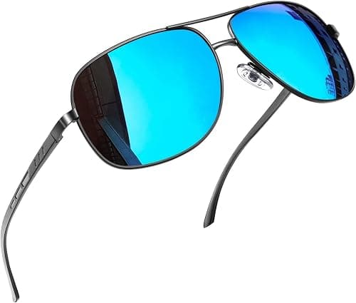 Joopin Large Polarized Aviation Sunglasses for Men Classic Military Style on Amazon.ae - Price Tracker