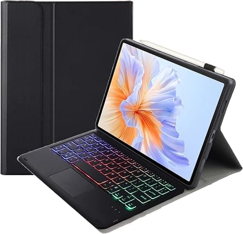 Keyboard Cover Case for (11.5") Honor Pad V9 | Honor Pad GT | Honor Pad 10 Pro, Wireless Bluetooth Keyboard Folio Case | Backlit Keyboard | Touch Mouse on Amazon.ae - Price Tracker