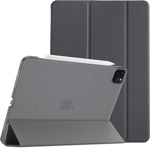 ProCase Smart Case for iPad Air 13 Inch (M3) 2025/ (M2) 2024/ iPad Pro 12.9 Inch 6th/5th/4th/3rd Generation 2022/2021/2020/2018, Slim Stand Hard Back Shell Smart Cover -Grey on Amazon.ae - Price Tracker