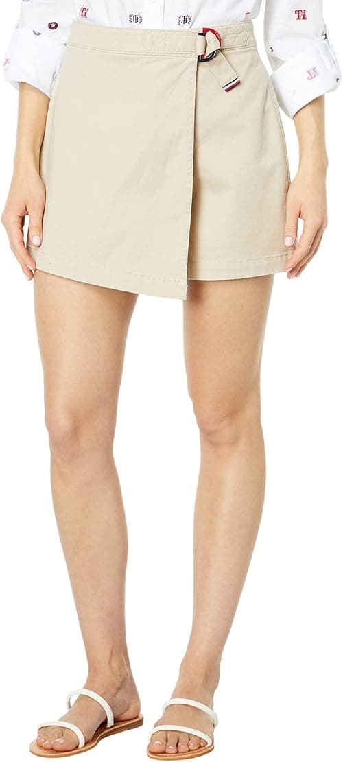 Tommy Hilfiger Women's Chino Skirt, Khaki, 10 on Amazon.ae - Price Tracker