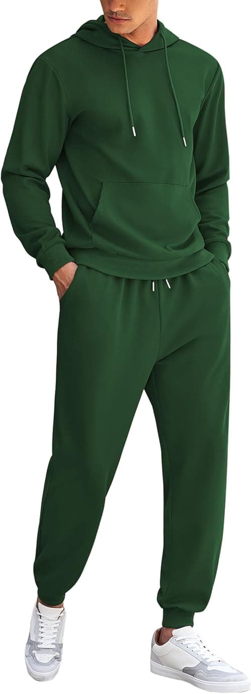 COOFANDY Men's Tracksuit 2 Piece Hoodie Athletic Sweatsuits Casual Jogging Suit Sets on Amazon.ae - Price Tracker