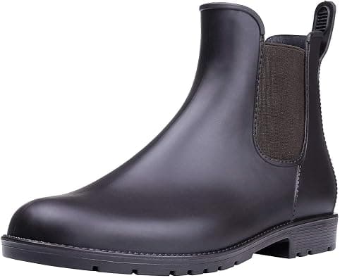Asgard Women's Ankle Rain Boots Waterproof Chelsea Boots on Amazon.ae - Price Tracker