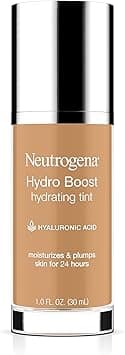 Neutrogena Hydro Boost Hydrating Tint with Hyaluronic Acid, Lightweight Water Gel Formula, Moisturizing, Oil-Free & Non-Comedogenic Liquid Foundation Makeup, 85 Honey Color 1.0 fl. oz on Amazon.ae - Price Tracker